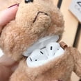 thumbnail image 1 of Funda de peluche con forma de oso pardo en 3D, bonita funda de dibujos animados de invierno para auriculares Air Pods, 1 of 3