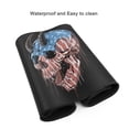 thumbnail image 7 of DouZhe Large Mouse Pad, Punk Rock American Flag Skull Non-Slip Waterproof Rubber Keyboard Office Desk Pads Mousepad, 29.5 x 15.8 inches 3mm Thick, 7 of 7