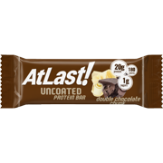 AtLast! Nutrition Double Chocolate Chunk Protein Bars – Low Carb, Keto-Friendly, High Protein, Gluten-Free, Low Sugar Snack – 20g Protein, Only 3g Net Carbs – Box of 12