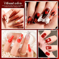 thumbnail image 2 of 6Pcs Gel Polish Set, 6 Vibrant Colors UV Gel Nail Polish Red Blue Green Christmas Gift for Women Girls, 2 of 7
