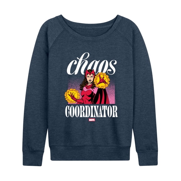 Marvel - Chaos Coordinator Scarlet Witch - Women's French Terry Long Sleeve Pullover