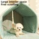 thumbnail image 5 of ¡Ahorra Más con Ofertas!, Caseta para perros de invierno cálida para perros pequeños, caseta cerrada para perros de invierno, caseta universal para perros Akmoler, 5 of 6