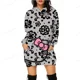 thumbnail image 4 of Sudaderas y sudaderas con capucha de HELLO KITTY para mujer Sudaderas con capucha de HELLO KITTY para otoño y primavera Sudaderas con capucha de manga larga de otoño y primavera de estilo Harajuku, 4 of 5