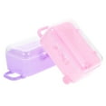 thumbnail image 4 of GOOHOCHY  2 Pcs Doll Accessories Suitcase Model Party Carrier Luggage Purple, 4 of 7