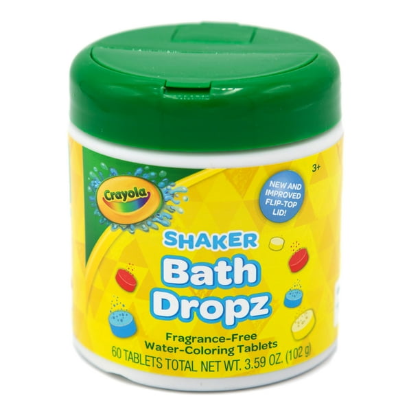 Crayola Bath Dropz Color, 3.59 OZ