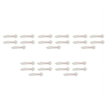 25Pcs Glow Luminous Silicone Squid Lures Soft Squid Bait Artificial Lure for Saltwater Fishing