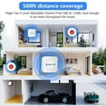thumbnail image 2 of CallToU Wireless Caregiver Pager Smart Call System 2 SOS Call Buttons/Transmitters 2 Receivers Nurse Calling Alert Patient Help System for Home/Personal Attention Pager 500+Feet, 2 of 7