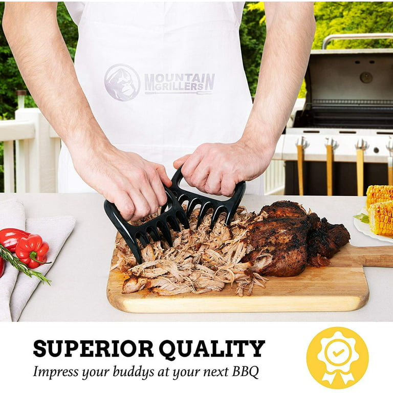 Bear Claw Meat Shredders Personalized, Set of 2 Meat Claws Grilling Gift  for Your Grill Master Best Pulled Pork Puller Shredder Tool 