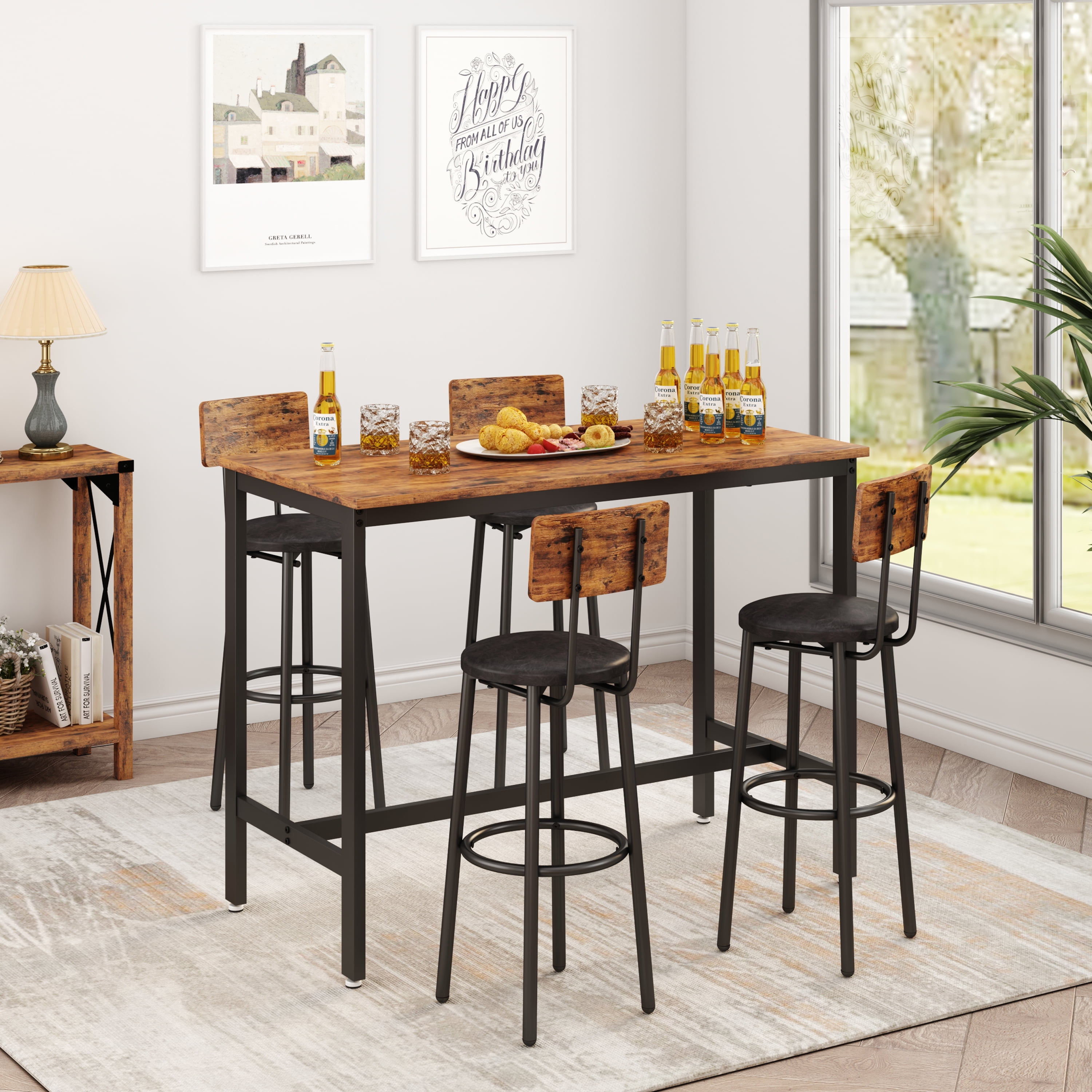 bar height dining table