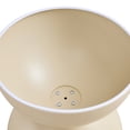 thumbnail image 3 of Milk White Coffee Round Tables With Storge Movable Table Top Multifunctional End Side Table, 3 of 8