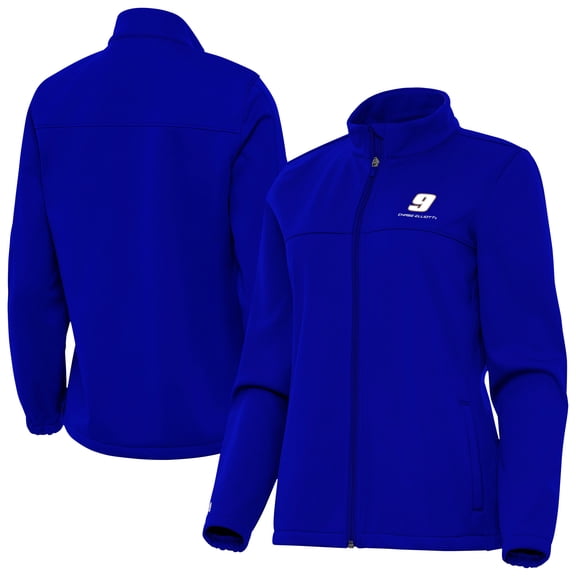 Women's Antigua Royal Chase Elliott Links 2 Full-Zip Golf Jacket