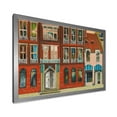 thumbnail image 2 of Designart 'Vintage Red Facade of Shop In Paris I' French Country Framed Art Print, 2 of 4