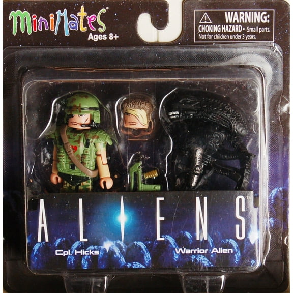 Aliens Minimates: Cpl. Hicks and Warrior Alien