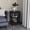 Black, variant on 3-Tier Hallway Table / Compact Storage for Narrow Spaces