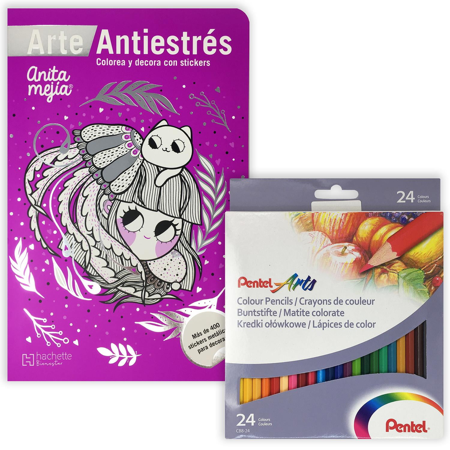 Arte Antiestrés Anita Mejía con Colores de Madera Altamira 253