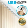 thumbnail image 5 of UNTERING Pack of 10 Vertical Blind Repair Tabs Clear Venetians Fixer Vertical Blind Replacement Slats Repair for Homes & offices, 5 of 7