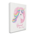 thumbnail image 3 of Stupell Industries Spread Your Magic Fantasy Rainbow Unicorn Mane Graphic Art Gallery Wrapped Canvas Print Wall Art, Design by Diane Neukirch, 3 of 5
