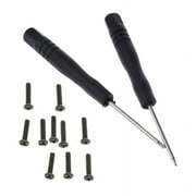 10x Bottom Screws + Screwdrivers for Switch NS NX