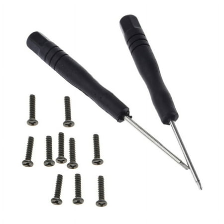 10x Bottom Screws + Screwdrivers for Switch NS NX
