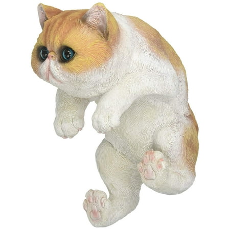 Tom Lehman Memorabilia - Memorabilia Climbing Big-Eyed Kitten Giles Decor, 7 x 5 x 9.8 By Tom Co