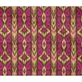 thumbnail image 4 of oneOone Cotton Flex Fabric Stripe & Swirl Ikat Printed Fabric 1 Yard 40 Inch Wide, 4 of 4