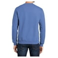 thumbnail image 2 of Mens Core Fleece Classic Crewneck Cotton/Poly fleece Sweatshirt Carolina Blue M, 2 of 6