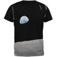 thumbnail image 2 of Earth Rising Over the Moon All Over Adult T-Shirt, 2 of 2