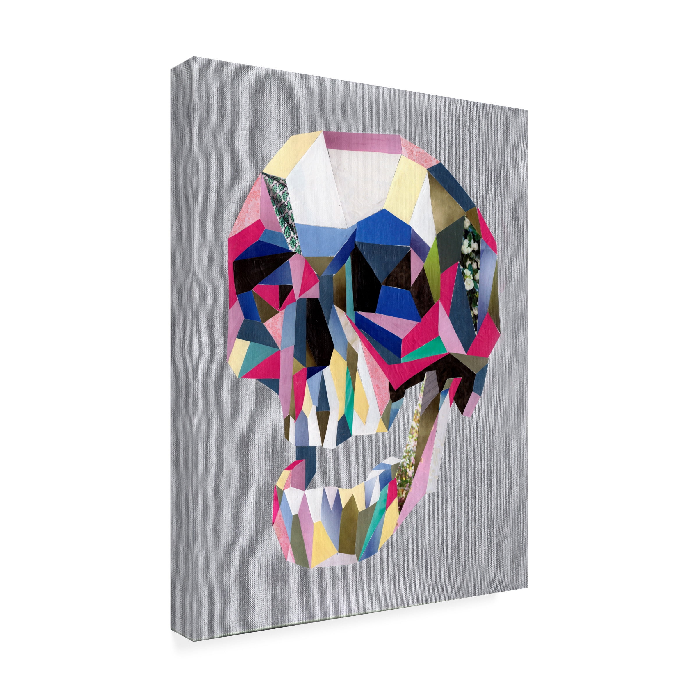 Trademark Fine Art 'Skull' Canvas Art by Artpoptart