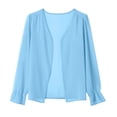 thumbnail image 6 of Szhihuiw Womens Cardigan Casual V Neck Long Sleeve Open Front Lightweight Cardigans Plus Size Clothes for Women, 6 of 6