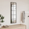 thumbnail image 1 of vidaXL Wall Mirror Black 30x100 cm Rectangle Iron, 1 of 5