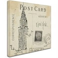 thumbnail image 2 of Trademark Fine Art "Postcard Sketches I" Canvas Art by Anne Tavoletti, 2 of 3