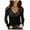Black, variant on Womens Shirts Tshirts Long Sleeve Womens Workout Tops Fall Fashion Lace Hot Drilling Solid Color Pullover Cute Tee Shirts M