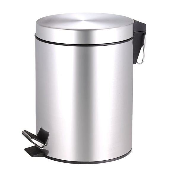 Poubelle ronde avec pédale de 5L