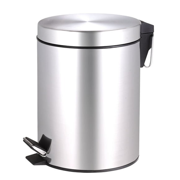 Mainstays 5 Litre Stainless Stee Litre Step Bin