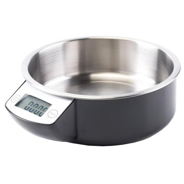 Bol d'Alimentation Numérique pour Chien, Bol Lavable Amovible en Acier Inoxydable