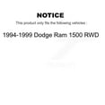 thumbnail image 2 of Transit Auto Front Rear Disc Brake Caliper Rotors Drums Semi-Metallic Pads Shoes Wheel Cylinders and Hardware Kit (11Pc) for Car 1994-1999 Dodge Ram 1500 RWD KC8-100776P, 2 of 11