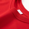 thumbnail image 4 of Gibobby Sudaderas para Mujer Sudadera de manga larga con patrón con cuello redondo para mujeres adolescentes y estudiantes(Rojo,CH), 4 of 4