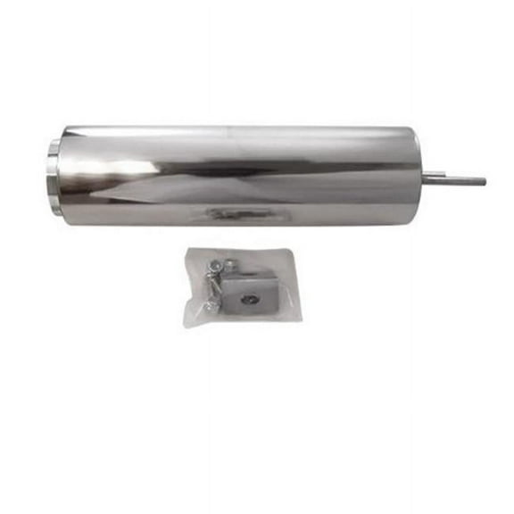 racing power company r6076x 10in polished stainless overflow tank