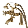 thumbnail image 1 of 7-Inch Center Deck Mount Tub Filler  Antique Brass, 1 of 1