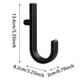 thumbnail image 3 of ABS Tool Hangers and Storage Hooks with J Shape Design for Organizing Ladders and Bulk Items, 3 of 7