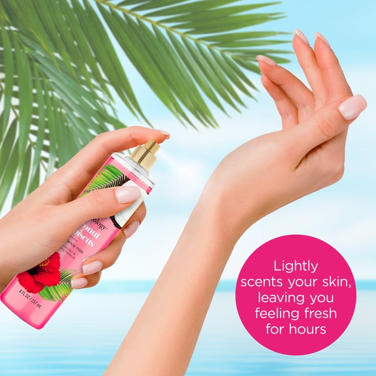 Bodycology Coconut Hibiscus Body Mist, 8 fl oz (2-Pack) photo 4