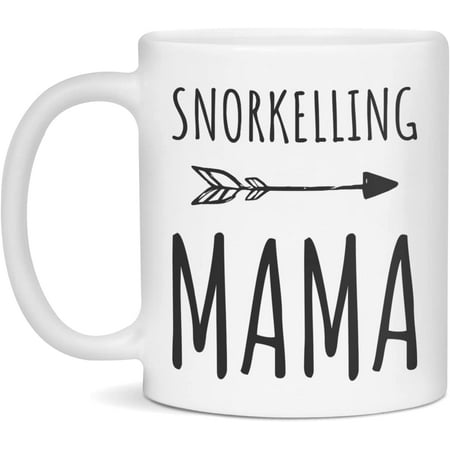 

Snorkelling Mama Coffee Mug 11-Ounce White