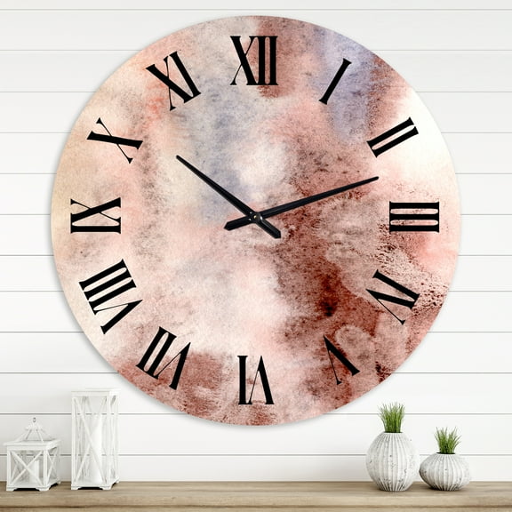 Designart 1 in Quartz Modern/Contemporary Wall Clock