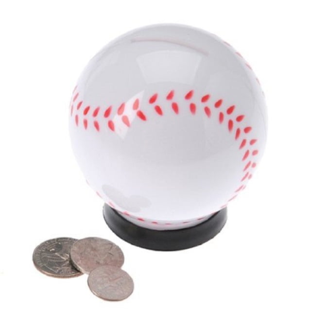 Dozen Baseball Savings Piggy Banks