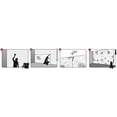 thumbnail image 3 of Komar XXL4-034 Mural Moderne la Maison, Rose, 3 of 3