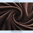 thumbnail image 4 of Sofa Cover Velvet Plush Sofa Slipcover with Separate Cushion Covers High Stretch Couch Slipcover Machine Washable Furniture Protector (Medium, Chocolate), 4 of 6