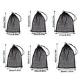 thumbnail image 2 of Durable Breathable  Nylon Multi Purpose Laundry Bag Mesh Pouch Drawstring Storage Pouch Bag 25 X30CM, 2 of 8