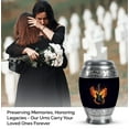 thumbnail image 4 of Yatskia Guitar Cremation Urns For Human Ashes Keepsake, Funeral Urns For Adult Ashes Men & Women, (Monar 3 Inch, Pack of 1), 4 of 8