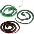 thumbnail image 1 of 3 piezas de serpiente de goma de imitación, juguete de serpiente para fiesta de Halloween, 1 of 8