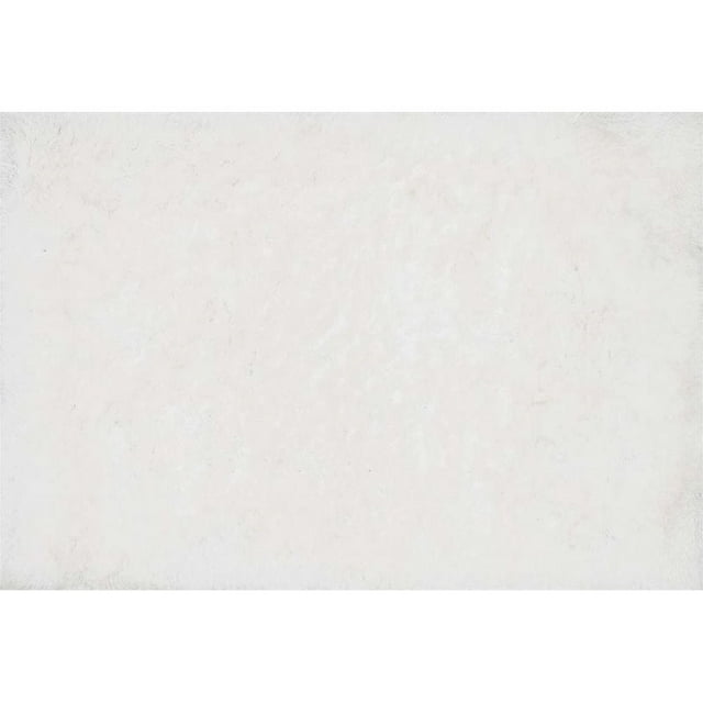 Loloi Tapis de Shag en Blanc de 5' x 7'6"